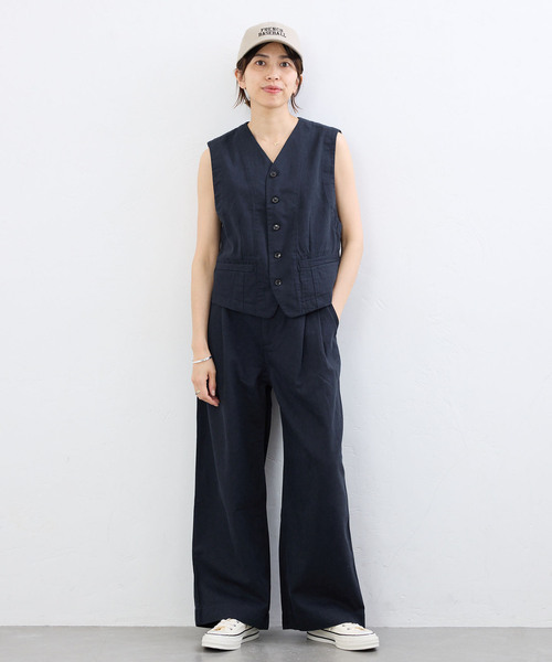 IENA(イエナ)の「BLACK コットンチノパンツ(チノパンツ・レディース・ベージュ/ネイビー・38/34/36)」の6枚目の写真