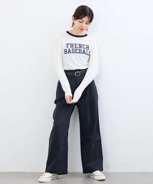 IENA(イエナ)の「BLACK コットンチノパンツ(チノパンツ・レディース・ベージュ/ネイビー・38/34/36)」の7枚目の写真
