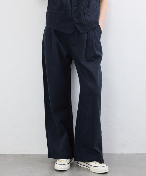 IENA(イエナ)の「BLACK コットンチノパンツ(チノパンツ・レディース・ベージュ/ネイビー・38/34/36)」の7枚目の写真