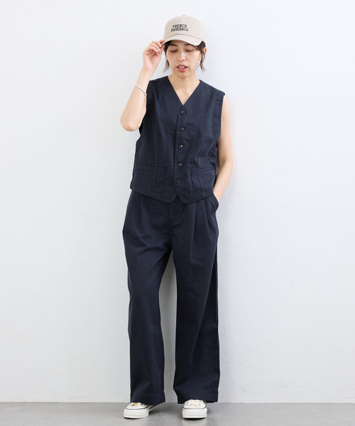 IENA(イエナ)の「BLACK コットンチノパンツ(チノパンツ・レディース・ベージュ/ネイビー・38/34/36)」の13枚目の写真