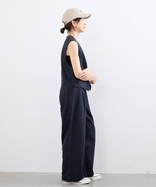IENA(イエナ)の「BLACK コットンチノパンツ(チノパンツ・レディース・ベージュ/ネイビー・38/34/36)」の14枚目の写真