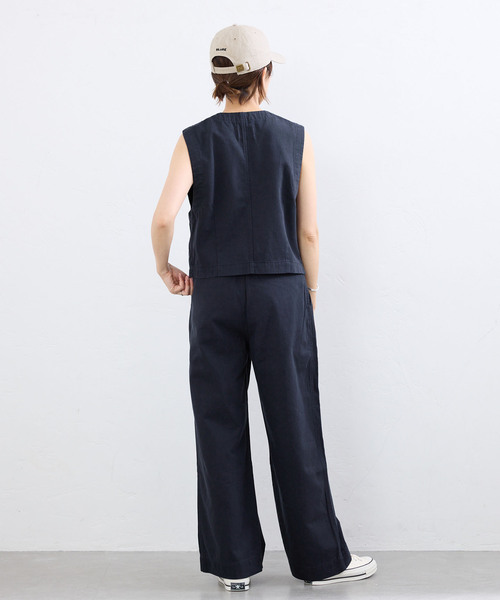 IENA(イエナ)の「BLACK コットンチノパンツ(チノパンツ・レディース・ベージュ/ネイビー・38/34/36)」の15枚目の写真