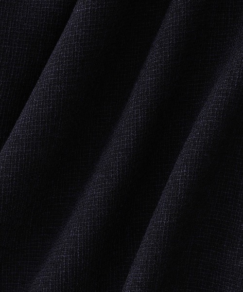 le cercle ADAM ET ROPE'(ルセルクルアダムエロペ)の「サマーツイードノーカラーカーディガン/セットアップ対応(カーディガン/ボレロ・メンズ・ブラック/ネイビー・L/M/LL)」の18枚目の写真