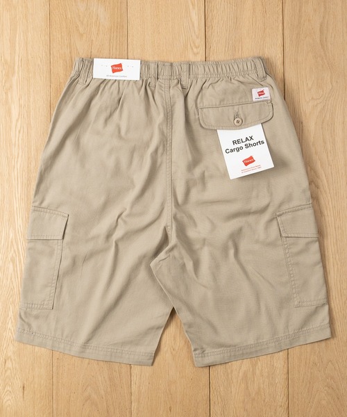 HANES(ヘインズ)の「【3】〔Hanes/ヘインズ〕チノクロス カーゴハーフパンツ(カーゴパンツ・メンズ・ネイビー/ブラック/ベージュ/カーキ・LARGE/MEDIUM/X-LARGE)」の18枚目の写真