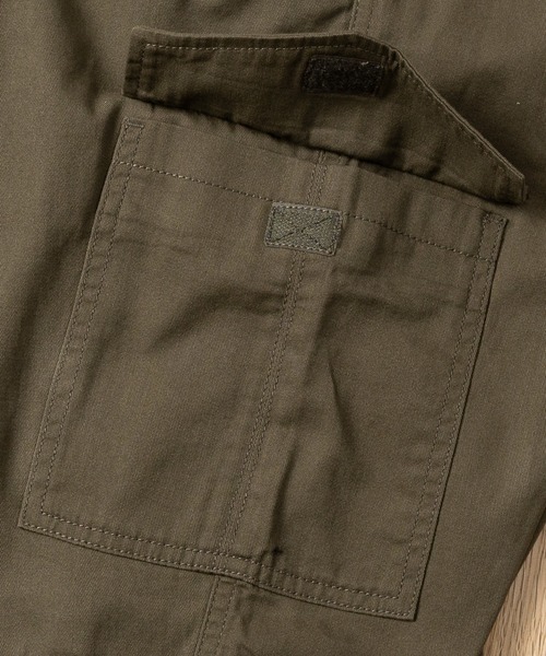 HANES(ヘインズ)の「【3】〔Hanes/ヘインズ〕チノクロス カーゴハーフパンツ(カーゴパンツ・メンズ・ネイビー/ブラック/ベージュ/カーキ・LARGE/MEDIUM/X-LARGE)」の12枚目の写真