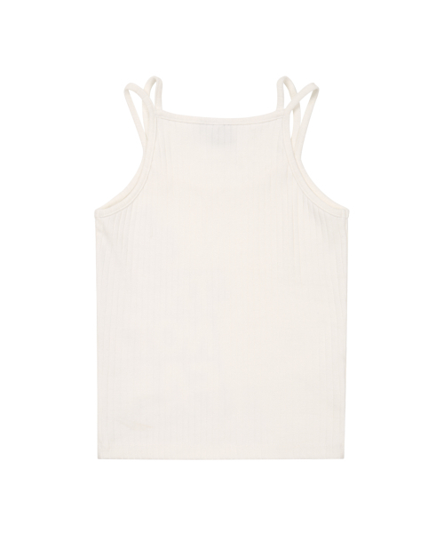 AAKAM(アーカム)の「Double String Sleeveless (White)(Tシャツ/カットソー・レディース・その他・1/2)」の3枚目の写真