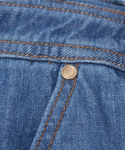 ELFORBR（エルフォーブル）の「デニムフレアパンツ（デニムパンツ・レディース・サックスブルー・36/38）」の4枚目の写真