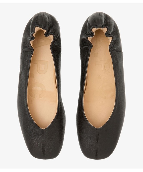 A.P.C.(アーペーセー)の「BALLERINES JULIET(バレエシューズ・レディース・ブラック・36/39/38/37)」の5枚目の写真