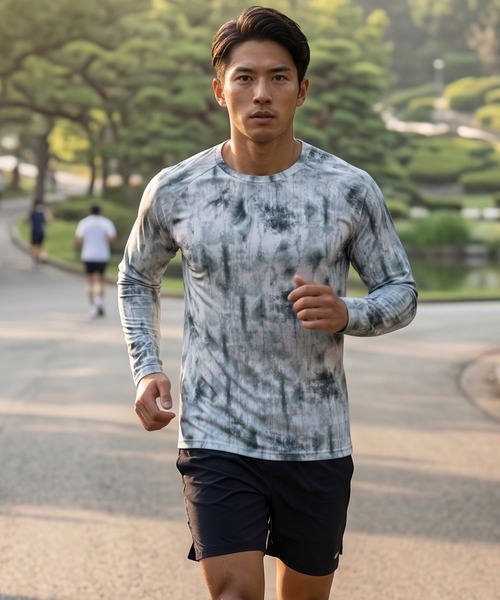 TETE（テット）の「接触冷感コンプレッションロンT/長袖コンプレッションインナー・レイヤードにも（Tシャツ/カットソー・メンズ・ブラック/ネイビー/グレー系その他/グレー系その他2・MEDIUM/LARGE/X-LARGE）」の3枚目の写真