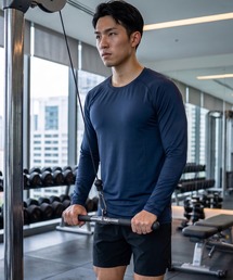 TETE（テット）の「接触冷感コンプレッションロンT/長袖コンプレッションインナー・レイヤードにも（Tシャツ/カットソー）」