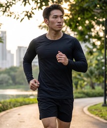 接触冷感コンプレッションロンT/長袖コンプレッションインナー・レイヤードにも