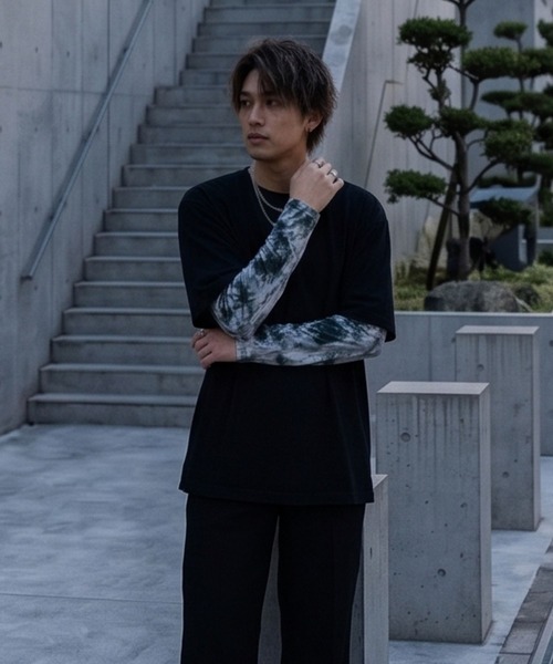 TETE（テット）の「接触冷感コンプレッションロンT/長袖コンプレッションインナー・レイヤードにも（Tシャツ/カットソー・メンズ・ブラック/ネイビー/グレー系その他/グレー系その他2・MEDIUM/LARGE/X-LARGE）」の12枚目の写真