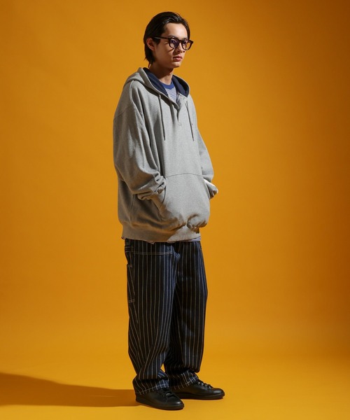 POLO BCS(ポロ ビーシーエス)の「【POLO British Country Spirit】コラボヘンリーネックパーカー(パーカー・メンズ・グレー/ネイビー・LARGE/MEDIUM)」の14枚目の写真