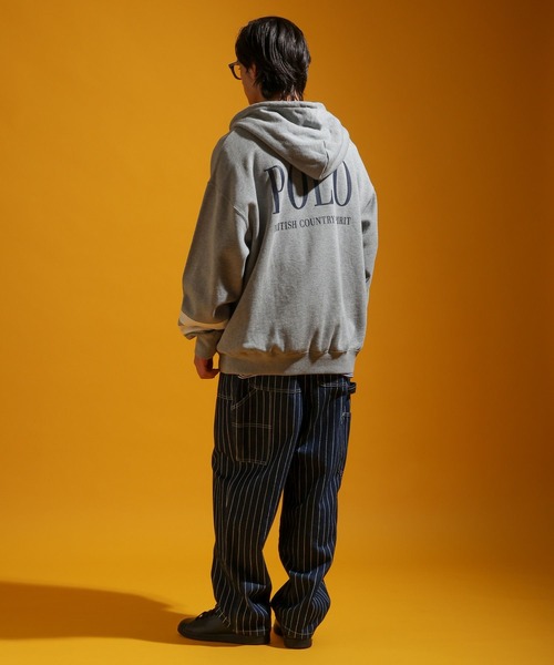 POLO BCS(ポロ ビーシーエス)の「【POLO British Country Spirit】コラボヘンリーネックパーカー(パーカー・メンズ・グレー/ネイビー・LARGE/MEDIUM)」の15枚目の写真