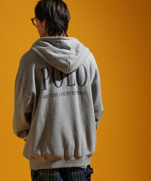 POLO BCS(ポロ ビーシーエス)の「【POLO British Country Spirit】コラボヘンリーネックパーカー(パーカー・メンズ・グレー/ネイビー・LARGE/MEDIUM)」の17枚目の写真