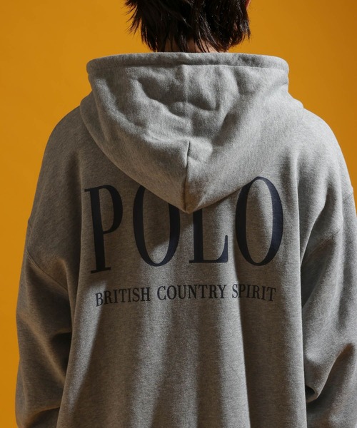 POLO BCS(ポロ ビーシーエス)の「【POLO British Country Spirit】コラボヘンリーネックパーカー(パーカー・メンズ・グレー/ネイビー・LARGE/MEDIUM)」の19枚目の写真