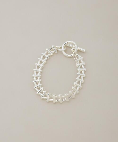 NANO universe(ナノユニバース)の「ASSEMBLANC JEWELRY/別注 Bracelet(ブレスレット・メンズ・シルバー・FREE)」の1枚目の写真