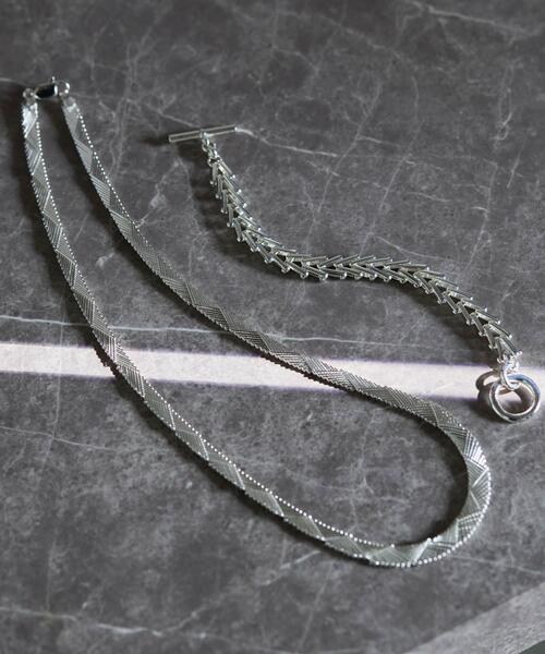 NANO universe(ナノユニバース)の「ASSEMBLANC JEWELRY/別注 Bracelet(ブレスレット・メンズ・シルバー・FREE)」の6枚目の写真