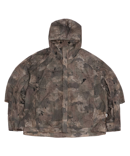 NIGHTWORKDEPT(ナイトワークデプト)の「Paint Camo Shell Jacket(ナイロンジャケット・レディース・その他・LARGE/SMALL/MEDIUM)」の1枚目の写真