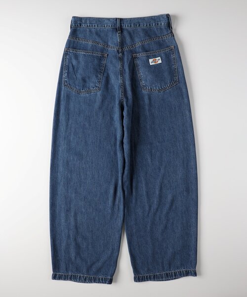 EDWIN(エドウィン)の「EDWIN 「SUNDAY JEANS」 バレルワイドデニムパンツ(吸湿/速乾)(デニムパンツ・メンズ・ネイビー・02/03/04/05)」の4枚目の写真