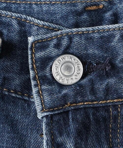 EDWIN(エドウィン)の「EDWIN 「SUNDAY JEANS」 バレルワイドデニムパンツ(吸湿/速乾)(デニムパンツ・メンズ・ネイビー・02/03/04/05)」の7枚目の写真
