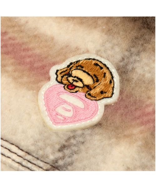 AAPE BY A BATHING APE（エーエイプバイアベイシングエイプ）の「AAPE MAIN ZIP UP HOODIE JACKET（その他アウター・レディース・ブラウン・X-SMALL/XX-SMALL）」の6枚目の写真