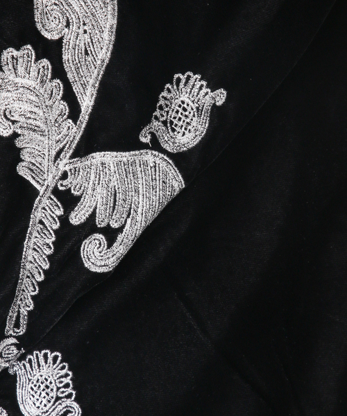 IENA(イエナ)の「COUTURE D'ADAM/クチュールドアダム Velvet Embroidery JK 26AW-200(その他アウター・レディース・ブラック・38)」の17枚目の写真