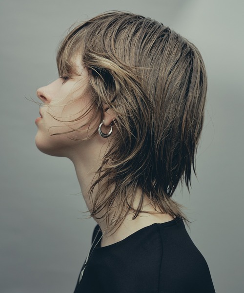whoseA(フーシー)の「【silver925】 Moon Hoop Pierce / ムーンフープピアス(ピアス(両耳用)・メンズ・シルバー・FREE)」の4枚目の写真