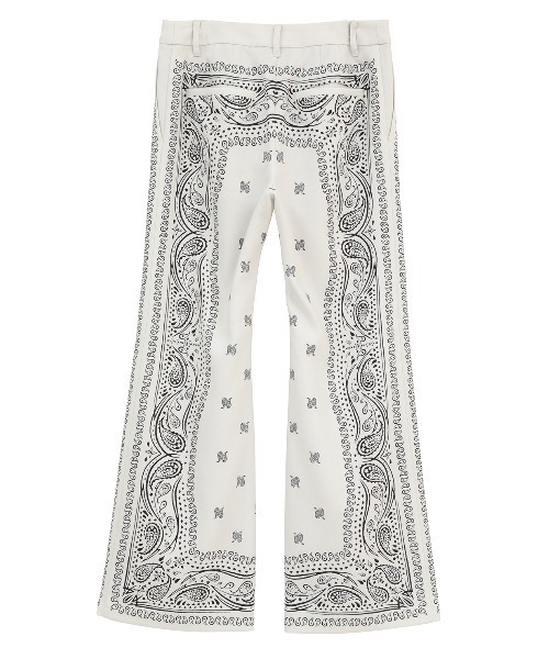 CLANE(クラネ)の「LOW WAIST BANDANA PANTS(その他パンツ・レディース・ホワイト/ブラウン・2/1)」の16枚目の写真