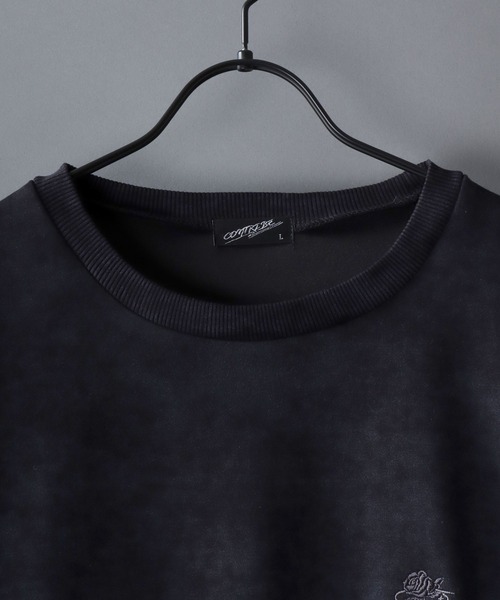 SITRY(シトリー)の「Rose Embroidery Sweat Shirt/フラワー バック刺繍 ワンポイント刺繍 オーバーサイズ スウェット トレーナー レディース メンズ(スウェット・メンズ・ブラック/ブラウン/ワイン・M/L)」の10枚目の写真