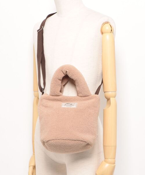 ROXY（ロキシー）の「ROXY/ロキシー ショルダーバッグ SOL AURA MINI BAG 2WAY ボア ショルダー RBG264307（ショルダーバッグ・レディース・ブルー/ベージュ/ホワイト・FREE）」の21枚目の写真
