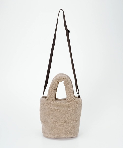 ROXY（ロキシー）の「ROXY/ロキシー ショルダーバッグ SOL AURA MINI BAG 2WAY ボア ショルダー RBG264307（ショルダーバッグ・レディース・ブルー/ベージュ/ホワイト・FREE）」の8枚目の写真