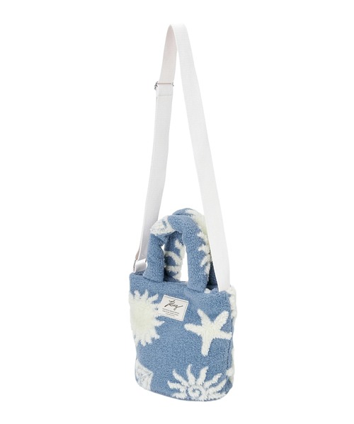 ROXY（ロキシー）の「ROXY/ロキシー ショルダーバッグ SOL AURA MINI BAG 2WAY ボア ショルダー RBG264307（ショルダーバッグ・レディース・ブルー/ベージュ/ホワイト・FREE）」の22枚目の写真