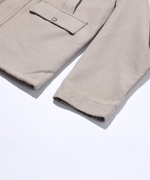 MAISON CLUB(メゾンクラブ)の「【MAISON CLUB】British Cloth Hunting Jacket / ブリティッシュクロスハンティングジャケット SNF(その他アウター・メンズ・チャコールグレー・L)」の6枚目の写真
