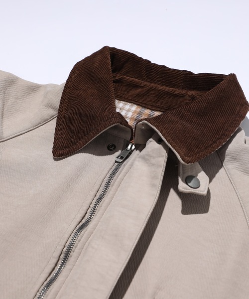 MAISON CLUB(メゾンクラブ)の「【MAISON CLUB】British Cloth Hunting Jacket / ブリティッシュクロスハンティングジャケット SNF(その他アウター・メンズ・チャコールグレー・L)」の3枚目の写真