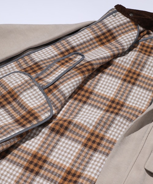 MAISON CLUB(メゾンクラブ)の「【MAISON CLUB】British Cloth Hunting Jacket / ブリティッシュクロスハンティングジャケット SNF(その他アウター・メンズ・チャコールグレー・L)」の7枚目の写真