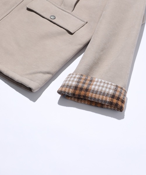 MAISON CLUB(メゾンクラブ)の「【MAISON CLUB】British Cloth Hunting Jacket / ブリティッシュクロスハンティングジャケット SNF(その他アウター・メンズ・チャコールグレー・L)」の5枚目の写真