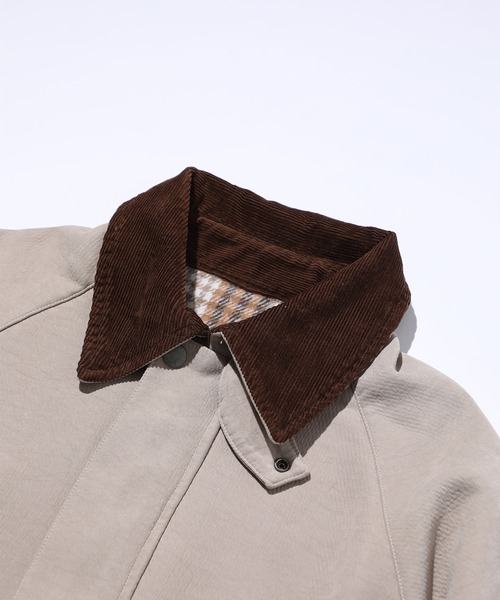 MAISON CLUB(メゾンクラブ)の「【MAISON CLUB】British Cloth Hunting Jacket / ブリティッシュクロスハンティングジャケット SNF(その他アウター・メンズ・チャコールグレー・L)」の9枚目の写真