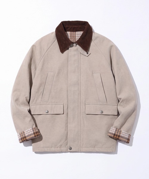 MAISON CLUB(メゾンクラブ)の「【MAISON CLUB】British Cloth Hunting Jacket / ブリティッシュクロスハンティングジャケット SNF(その他アウター・メンズ・チャコールグレー・L)」の8枚目の写真
