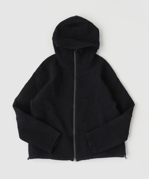 BAYCREW'S DEPO(ベイクルーズデポ)の「PASTOR NOVA / パストルノヴァ UNDULATIO HOODIE(パーカー・メンズ・ブラック・2/1)」の1枚目の写真
