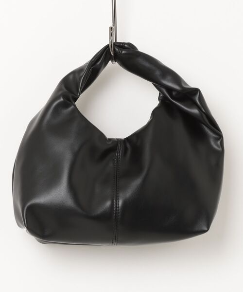HIKA(ヒカ)の「【HIKA】ツイストハンドル ソフトバッグ / ワンハンドルバッグ(ハンドバッグ・レディース・ブラック/シルバー・FREE)」の8枚目の写真