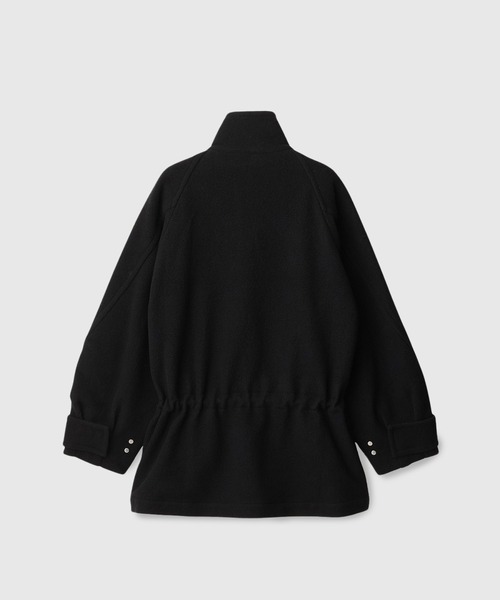 THINGS THAT MATTER(シングス ザット マター)の「【先行予約】WOOL PILE MIDDLE COAT / ウールパイルミドルコート(ダウンジャケット/コート・レディース・ブラック・FREE)」の3枚目の写真