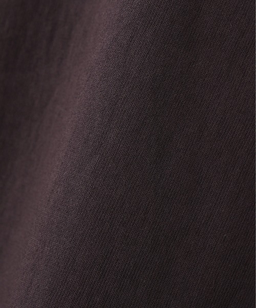 MHL.(エムエイチエル)の「FINE GRAIN COTTON JERSEY(Tシャツ/カットソー・レディース・ダークブラウン/ライトグレー・2)」の13枚目の写真