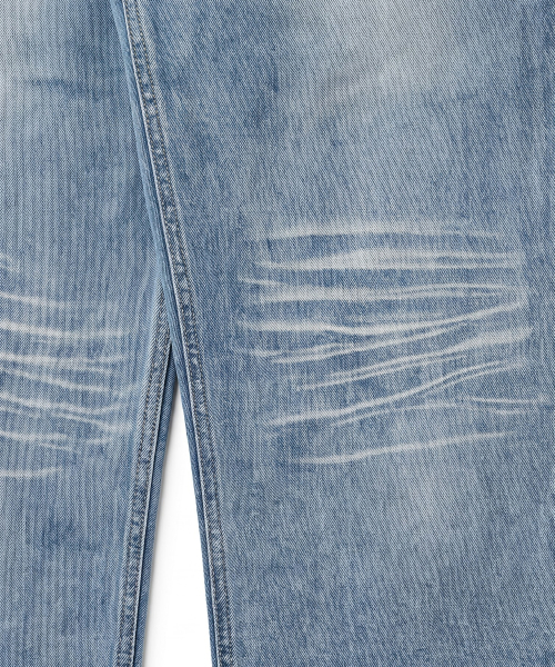 NIGHTWORKDEPT（ナイトワークデプト）の「YELLOW FREQUENCY DENIM PANTS（デニムパンツ・レディース・その他・SMALL/MEDIUM/LARGE）」の6枚目の写真