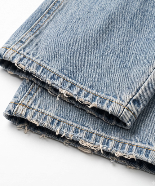 NIGHTWORKDEPT（ナイトワークデプト）の「YELLOW FREQUENCY DENIM PANTS（デニムパンツ・レディース・その他・SMALL/MEDIUM/LARGE）」の7枚目の写真