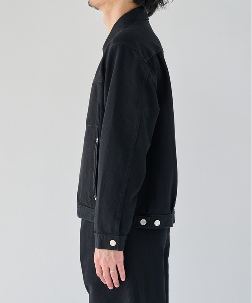 PUBLIC TOKYO(パブリックトウキョウ)の「【ZOZO限定26AW先行予約】PUBLIC DENIM Gジャケット(ブルゾン・メンズ・ブラック/ダークグレー/ダークインディゴブルー・1/2/3)」の22枚目の写真