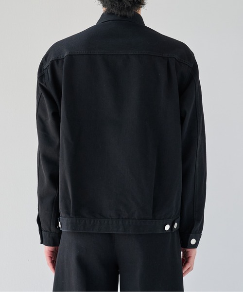 PUBLIC TOKYO(パブリックトウキョウ)の「【ZOZO限定26AW先行予約】PUBLIC DENIM Gジャケット(ブルゾン・メンズ・ブラック/ダークグレー/ダークインディゴブルー・1/2/3)」の21枚目の写真