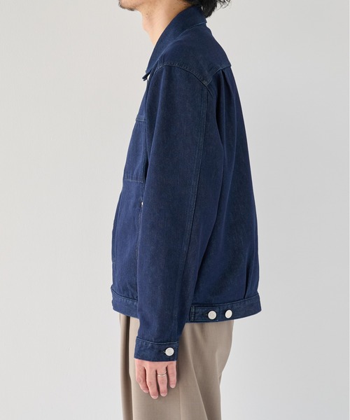 PUBLIC TOKYO(パブリックトウキョウ)の「【ZOZO限定26AW先行予約】PUBLIC DENIM Gジャケット(ブルゾン・メンズ・ブラック/ダークグレー/ダークインディゴブルー・1/2/3)」の13枚目の写真