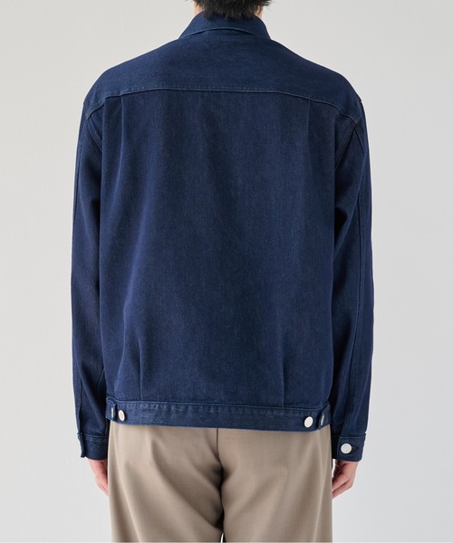 PUBLIC TOKYO(パブリックトウキョウ)の「【ZOZO限定26AW先行予約】PUBLIC DENIM Gジャケット(ブルゾン・メンズ・ブラック/ダークグレー/ダークインディゴブルー・1/2/3)」の12枚目の写真