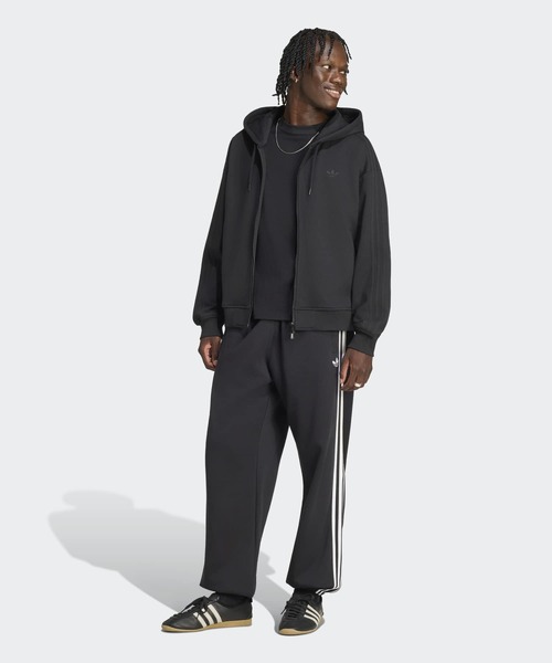 adidas(アディダス)の「オーバーサイズ ジップパーカー / アディダスオリジナルス adidas Originals(パーカー・メンズ・ブラック・X-SMALL/SMALL/XX-LARGE/MEDIUM/LARGE/X-LARGE/3XL)」の7枚目の写真